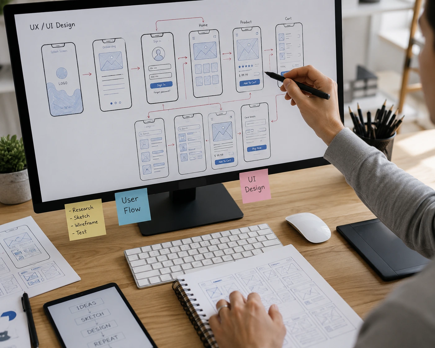 Wireframing & Prototyping
